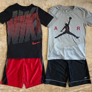 Nike & Air Jordan Small T-Shirt & Shorts Outfits